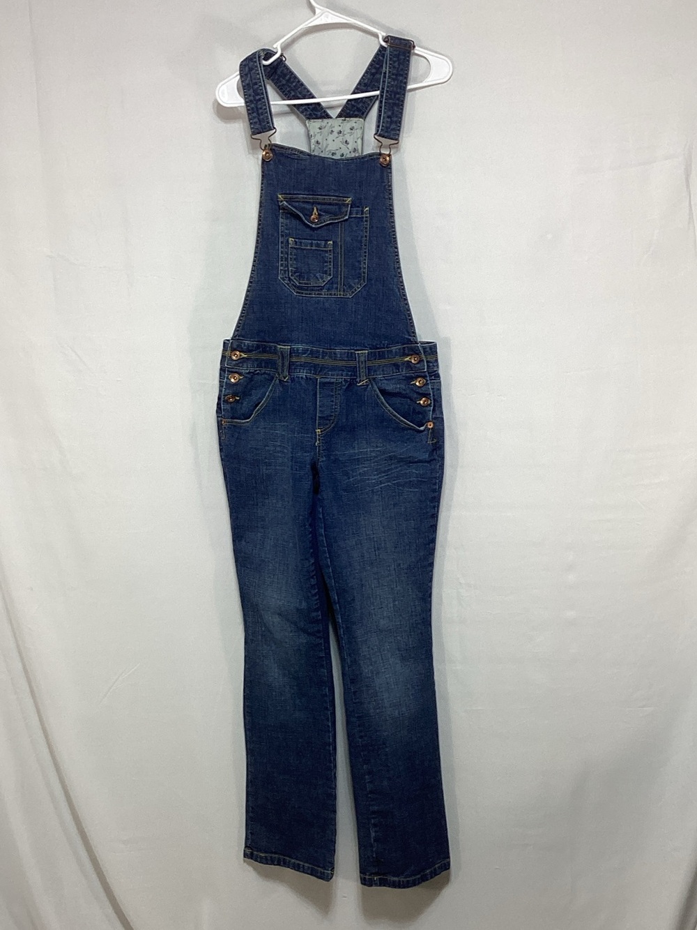 Arizona Jean Company Juniors 11 Denim Women's Overalls
